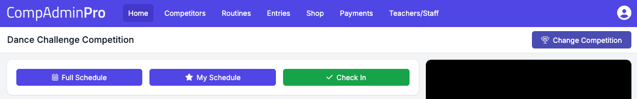 Check In Button